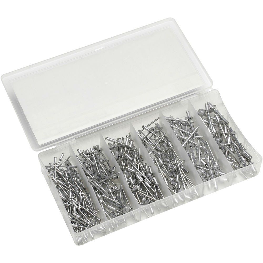 Clarke Clarke CHT900 320 Piece Pop Rivet Assortment - Image 1