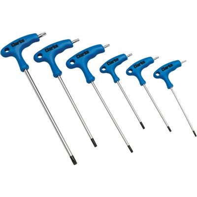 Clarke Clarke CHT912 6 Piece T Handle Torx® Driver Set