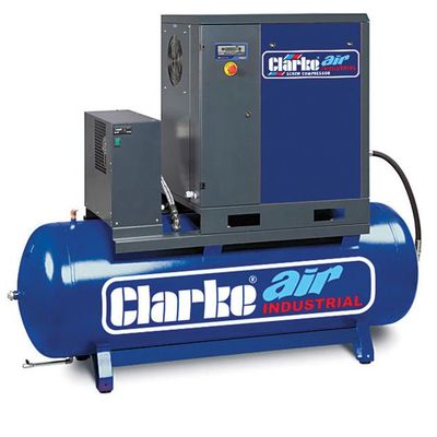 Clarke 2456585 Cxr15Rd 15Hp Industrial Screw Compressor With Air Receiver & Dryer