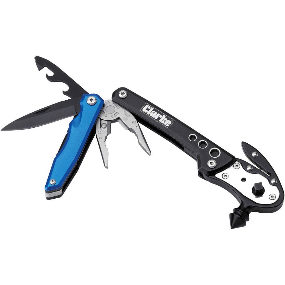 Clarke Clarke CHT907 11 in 1 Multi-Function Survival Hammer - Image 1