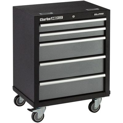 Clarke 7632100 Gms11 5Drawer Cabinet Swivelcastor