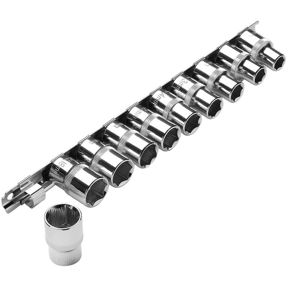 Clarke Clarke PRO410 10 Piece ½" Drive Anti Slip Metric Socket Set - Image 1