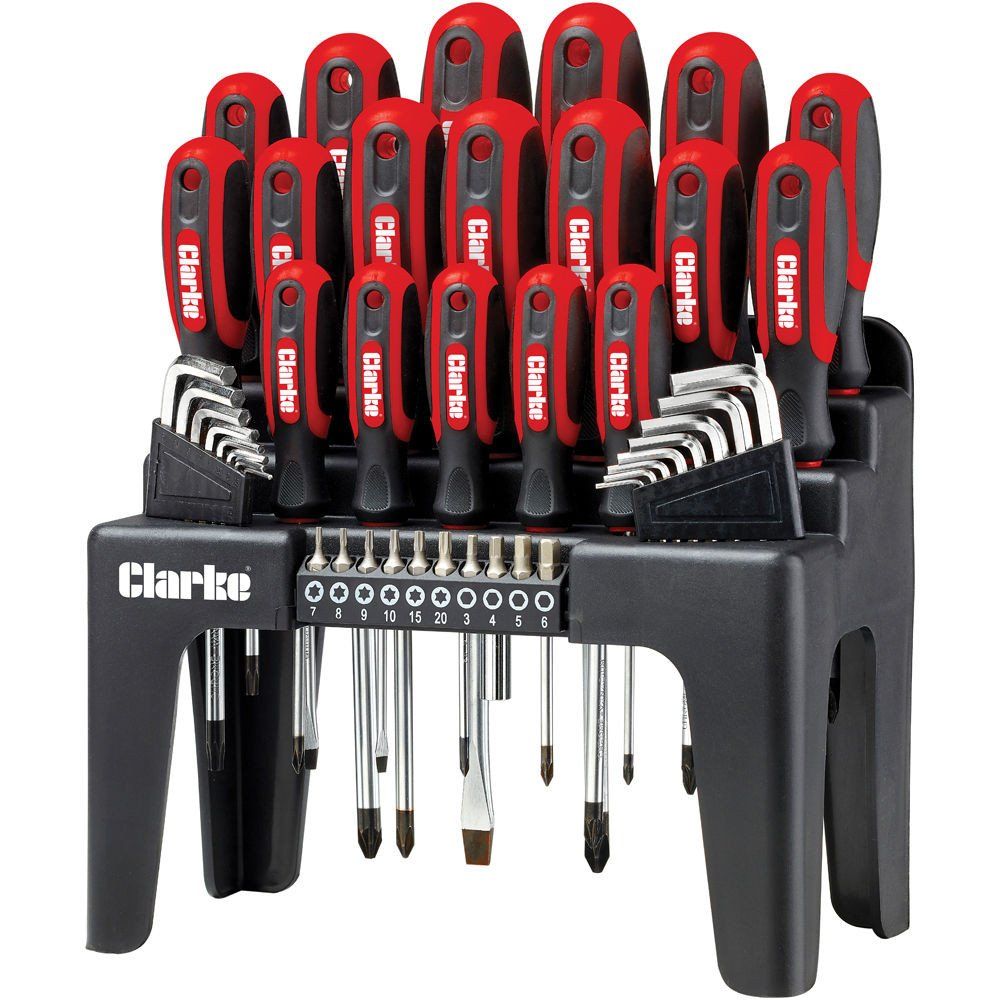 Clarke Clarke CHT923 44 Piece Screwdriver & Bit Set - Image 1