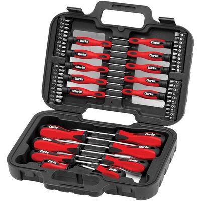 Clarke Clarke CHT924 58 Piece Screwdriver & Bit Set