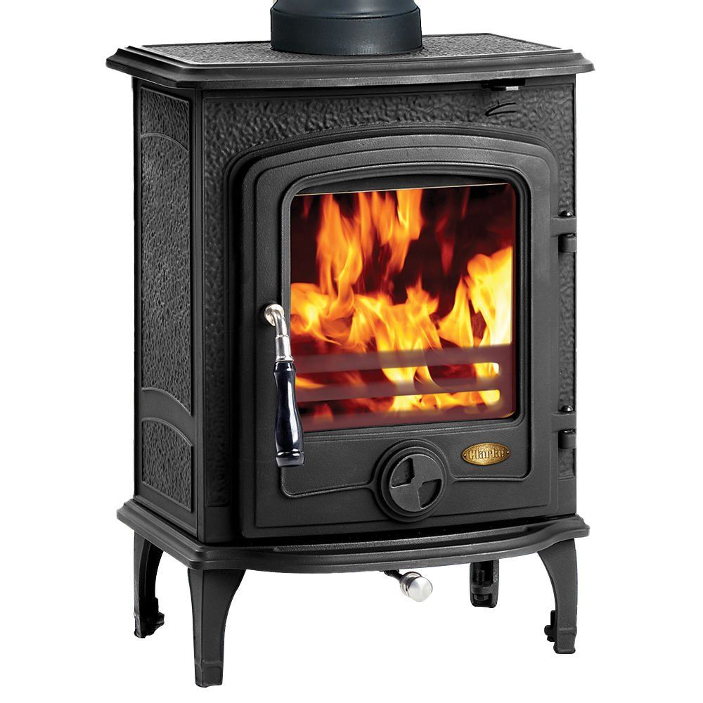 Clarke Clarke Chesterford 4.9kW Cast Iron Multi-Fuel Stove - Image 1
