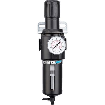 Clarke Clarke CAT197 1/2" Standard Airline Filter/Pressure Regulator with Gauge