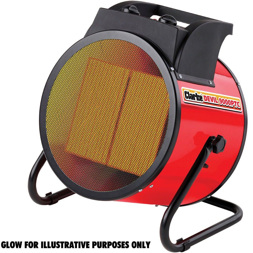 Clarke Clarke Devil 9000PTC 9kW Fan Heater (400V) - Image 1