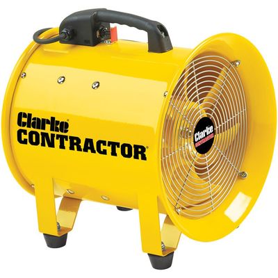 Clarke 3230480 Con305 12in Ventilator-Yellow 110V