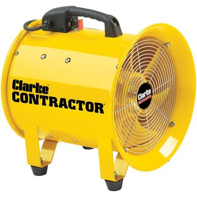 Clarke 3230480 Con305 12in Ventilator-Yellow 110V - Thumbnail 2
