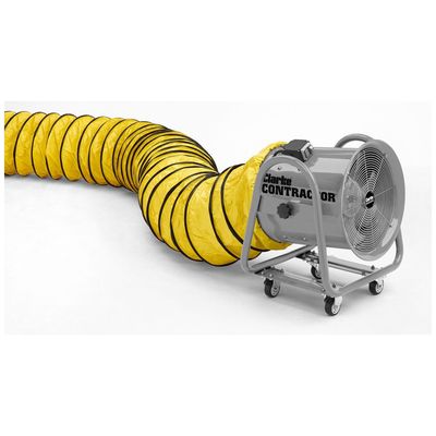 Clarke Clarke 16” Flexible PVC Duct for Contractor CON400 Ventilation Fan - Yellow