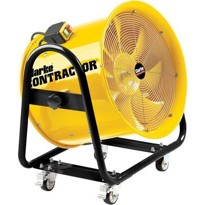 Clarke 3230285 Con500 20Inch Ventilator-Yellow - Thumbnail 2