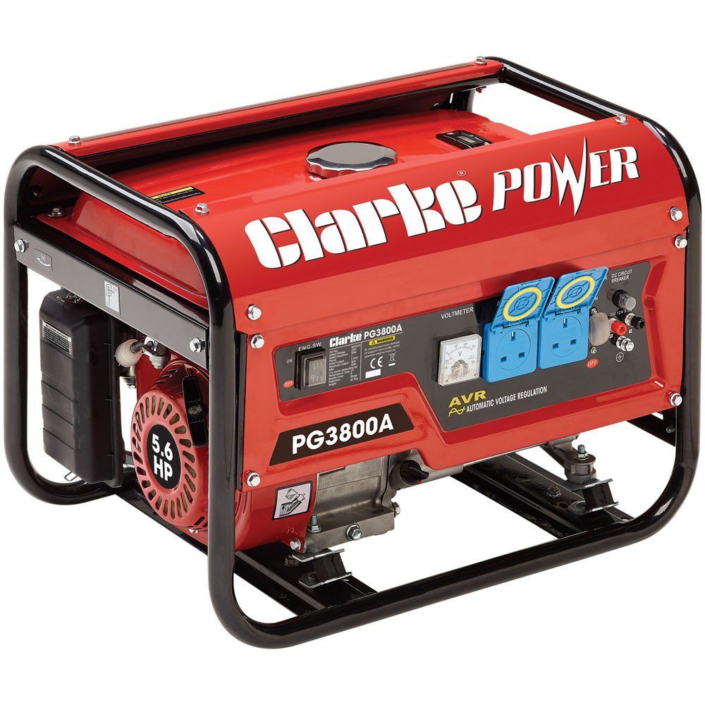 Clarke Clarke PG3800A 3kVA 230V Petrol Generator - Image 1