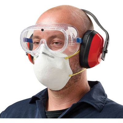 Clarke Clarke SPK1 Safety Pack (Clear Goggles, Ear Defenders & Mask)