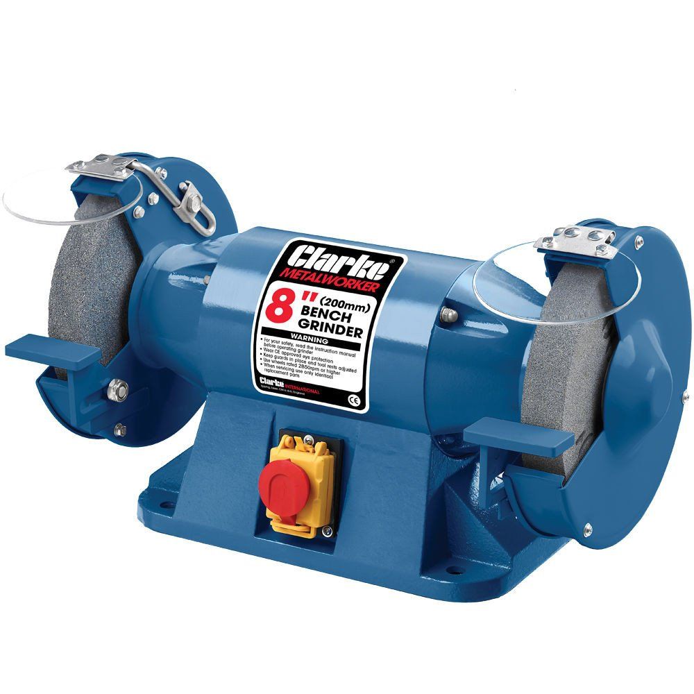 Clarke Clarke CHDBG900 200mm Heavy Duty Bench Grinder (230V) - Image 1