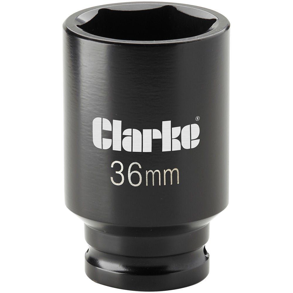 Clarke Clarke CIS36 36mm Deep Impact Socket - 1/2" Square Drive - Image 1