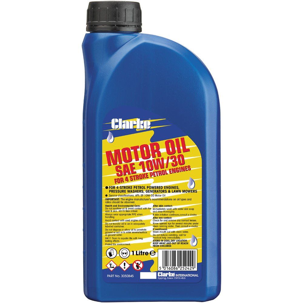 Clarke Clarke SAE10W / 30 4-Stroke Engine Oil - Image 1