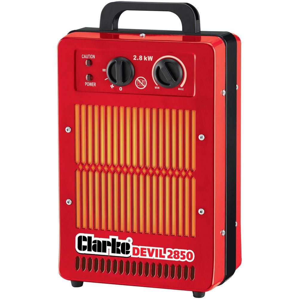 Clarke Clarke Devil 2850 2.8kW Electric Fan Heater - Image 1