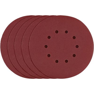 Clarke Clarke 225mm Sanding Disc with Holes (5 Pack)