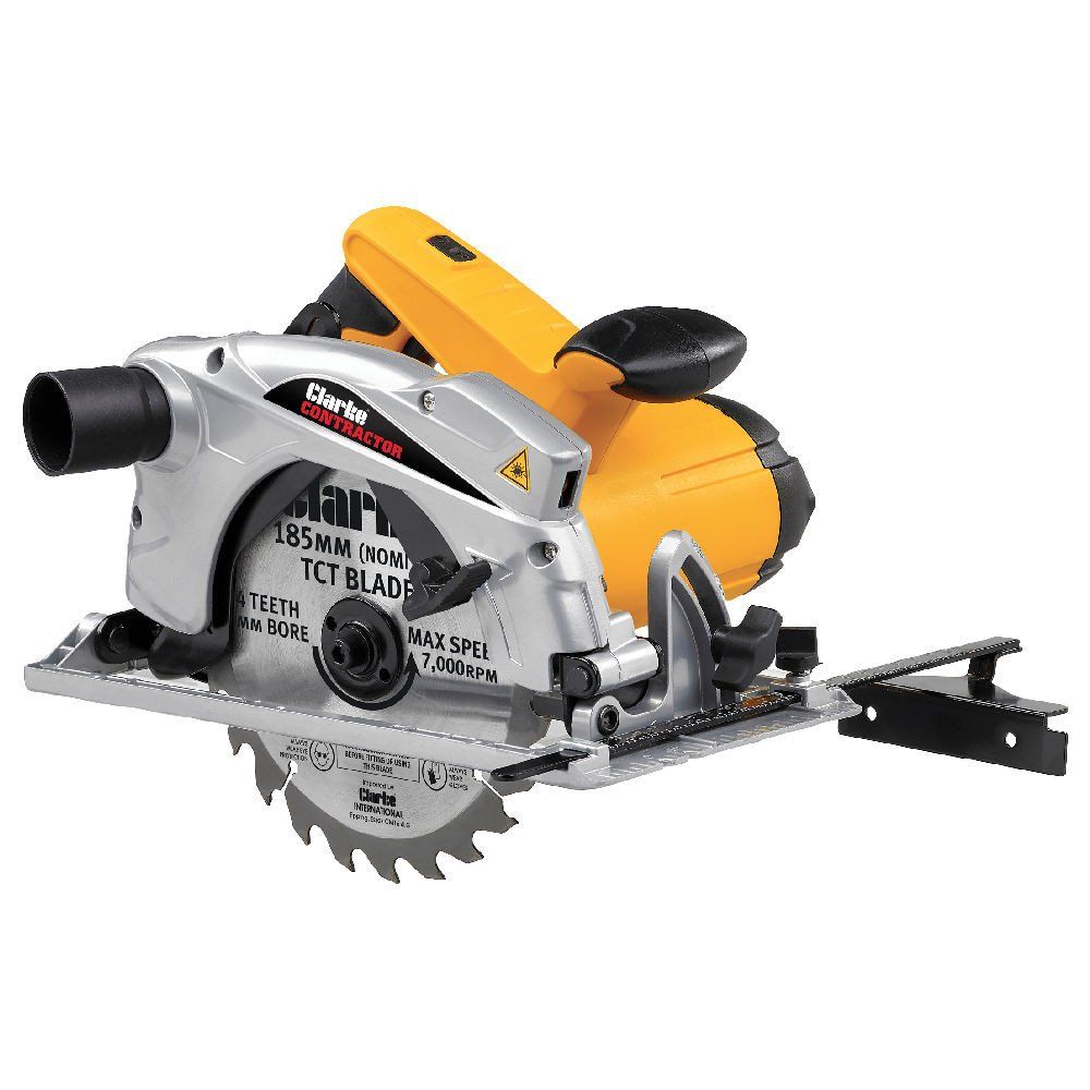 Clarke Clarke Contractor CON185BSITE 185mm Circular Saw With Laser Guide (110V) - Image 1