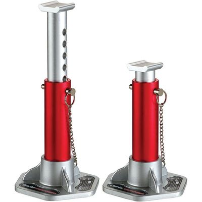 Clarke Clarke CAX3TAB Pair of 3 Tonne Aluminium Axle Stands (1.5T per stand)