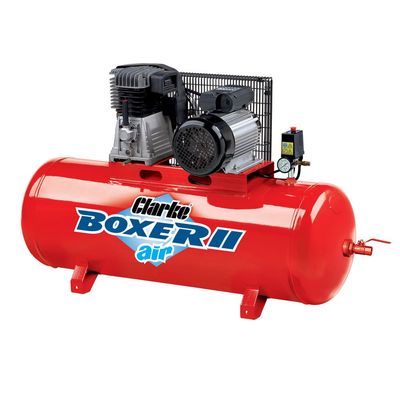 Clarke Clarke Boxer II 18/150 (O/L) 18cfm 150 Litre 4HP Belt Driven Air Compressor (230V)