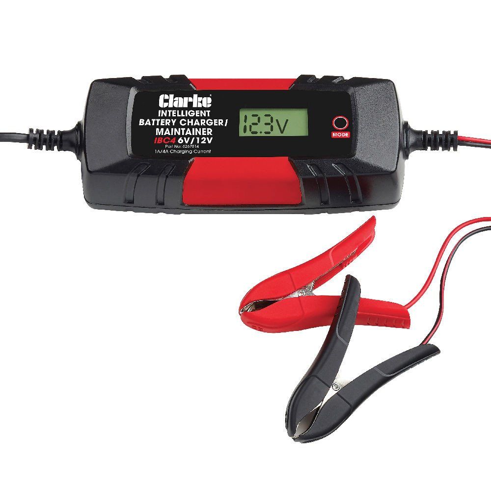 Clarke Clarke IBC4 6/12V 4A Intelligent Battery Charger - Image 1