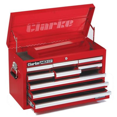 Clarke 7638032 Cbb209C 9Drawer Tool Chest B/B