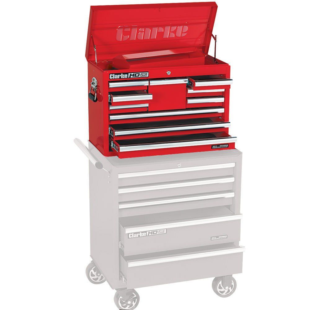 Clarke Clarke CBB210C HD Plus 10 Drawer Tool Chest - Image 1