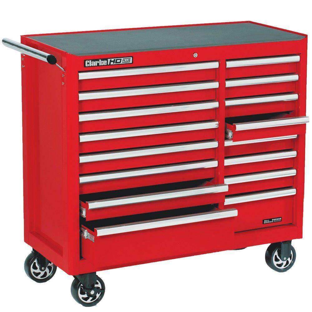 Clarke Clarke CBB226C HD Plus 16 Drawer Tool Cabinet - Image 1