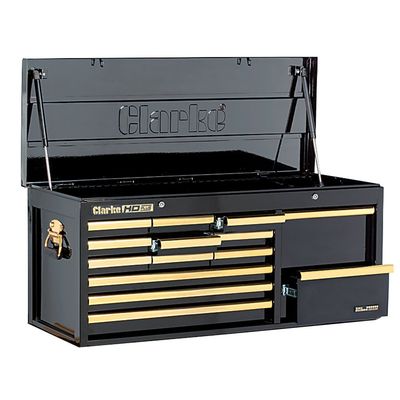 Clarke Clarke CBB224BGC Extra Large HD Plus 14 Drawer Tool Chest (Black & Gold)