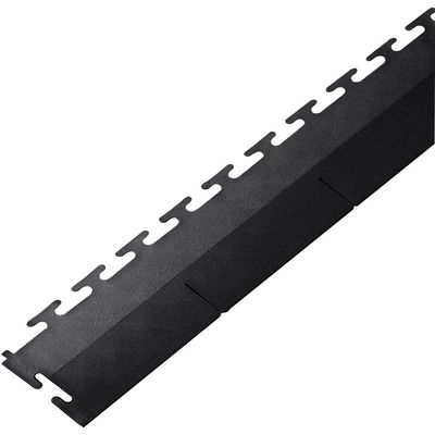 Clarke Clarke Black PVC Edge Piece for Interlocking Floor Tiles (Single Unit)