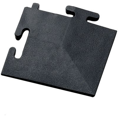 Clarke Clarke Black PVC Corner Piece for Interlocking Floor Tiles (Single Unit)