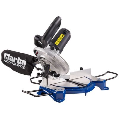 Clarke Clarke CMS210B 210mm Compound Mitre Saw (230V) with Laser
