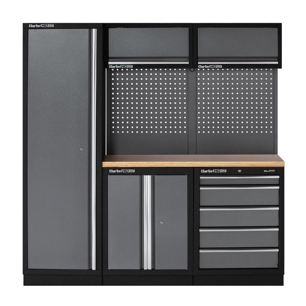 Clarke Clarke COMBGSM02 Wooden Top 11 Piece Modular Storage System Package - Image 1