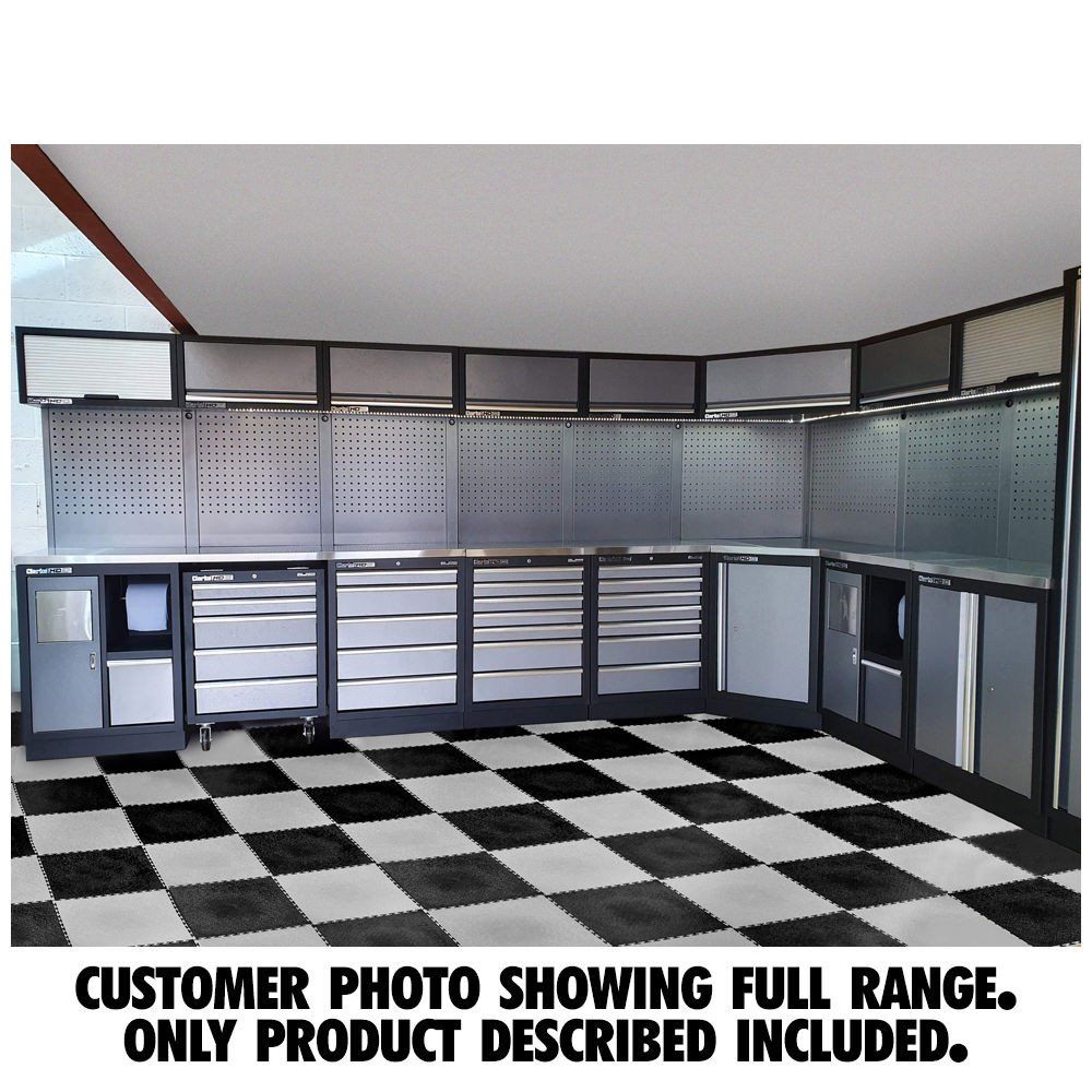 Clarke Clarke COMBGSM02 Modular Storage System 11 Piece Package Stainless Steel Worktops - Image 1