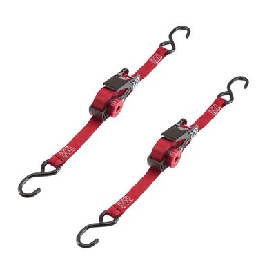 Clarke Clarke CHT234 25mm x 4.5m Manual Ratchet Tie Downs (2 pack)