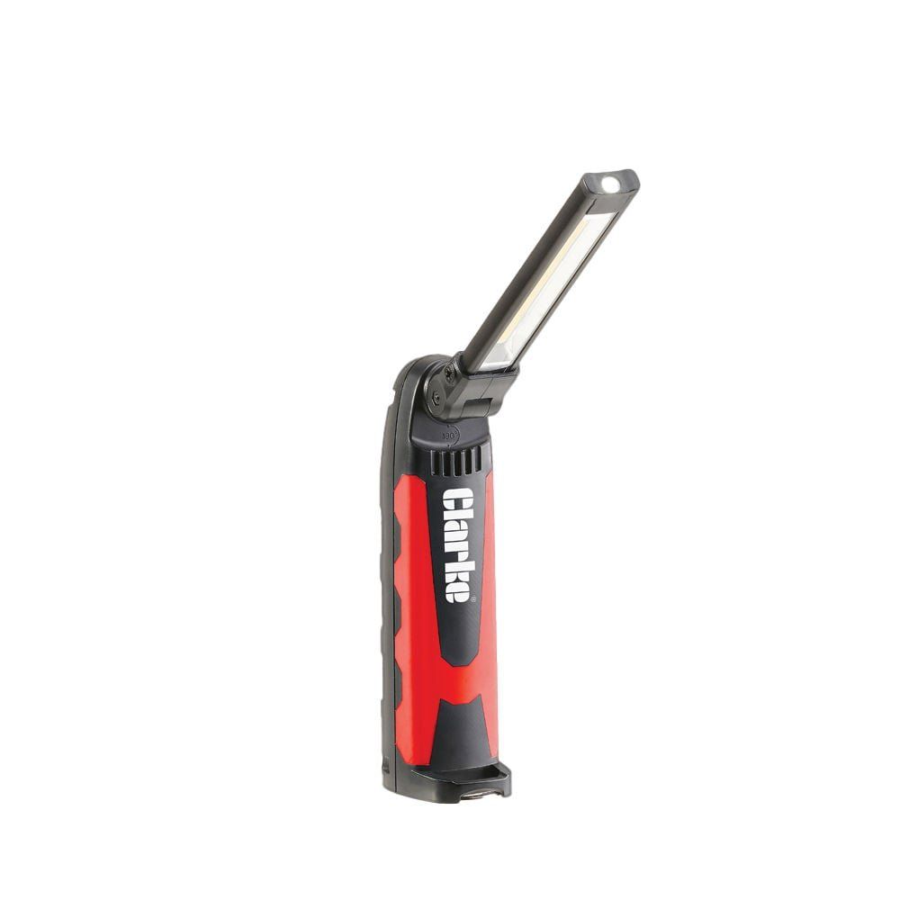 Clarke Clarke PL5R Slim Pocket LED Work Light/Torch with Swivel Head & Charging Kit - Image 1