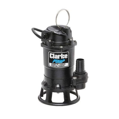 Clarke CGP870 1¼ (31.75mm) 870W 140Lpm 10m Head Grinder Pump (230V)"