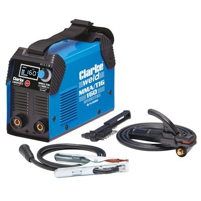 Clarke Clarke MMA/TIG160 160 Amp Inverter MMA/TIG Welder (230V)