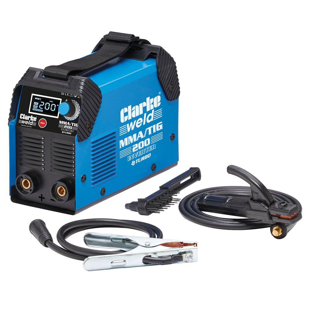 Clarke Clarke MMA/TIG200 200 Amp Inverter MMA/TIG Welder (230V) - Image 1