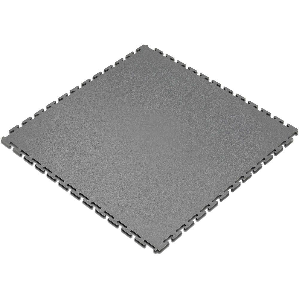 Clarke Clarke FLG2 Grey Interlocking PVC Floor Tile (Single) - Image 1