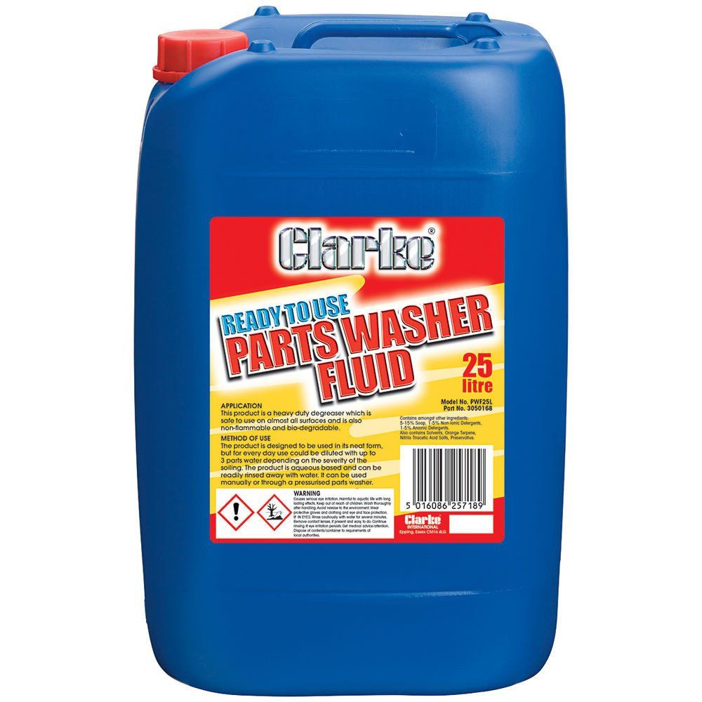 Clarke Clarke PWF25L 25 Litre Parts Washer Fluid - Ready to use - Image 1