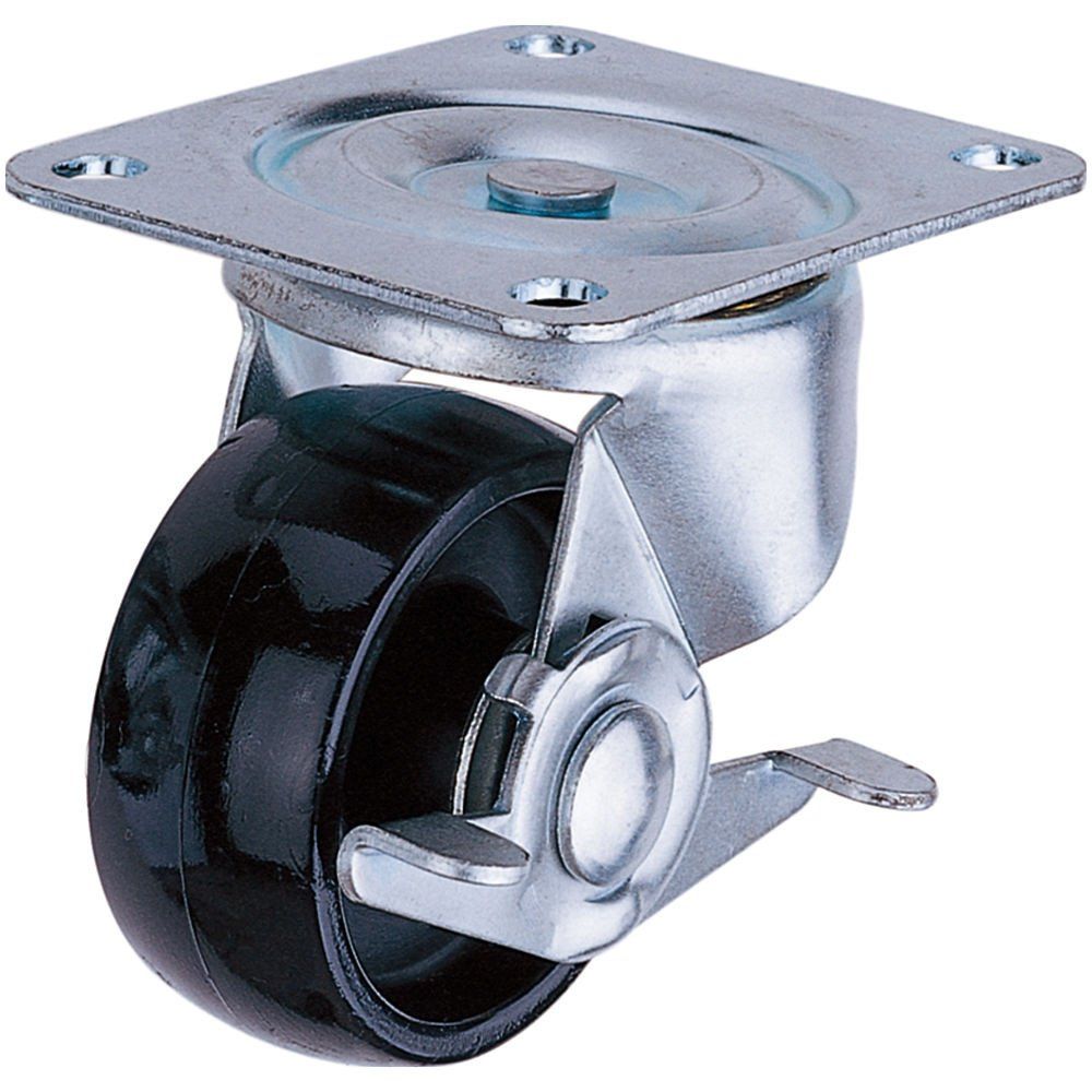 Clarke Clarke Polypropylene Castors Fixed / Swivel / Swivel & Brake (50mm - 100mm) - Image 1