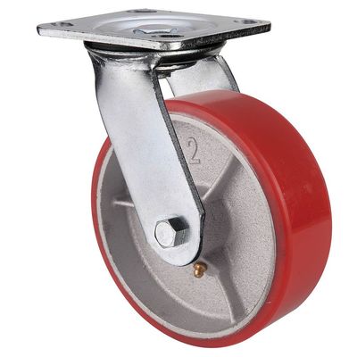 Clarke ML822S-A 200mm Heavy Duty Polyurethane Swivel Castor