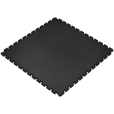 Clarke Clarke FLB2 Black Interlocking PVC Floor Tile (Single)