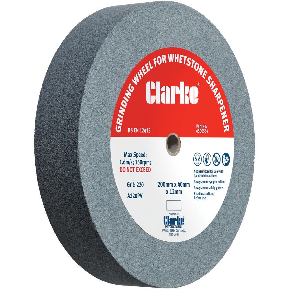 Clarke 8" Fine Grinding Wheel for CWS200B - Image 1