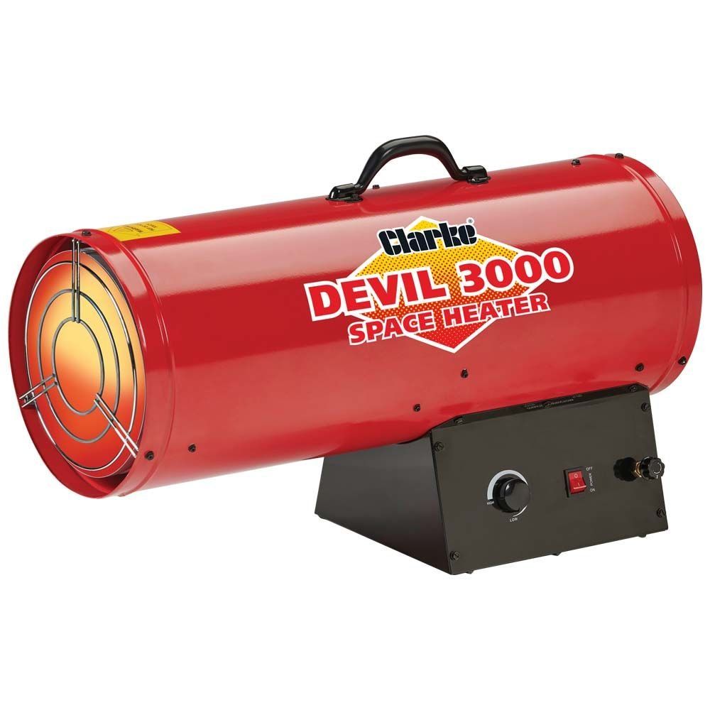 Clarke Clarke Devil 3000 82kW Propane Gas Fired Space Heater (230V) - Image 1