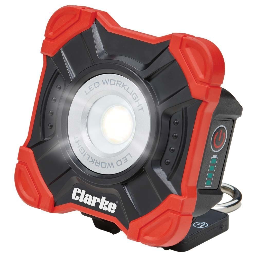 Clarke Clarke LED1000R 10W LED Rechargeable Work Light (1000Lm) - Image 1