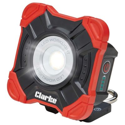 Clarke Clarke LED1000R 10W LED Rechargeable Work Light (1000Lm)