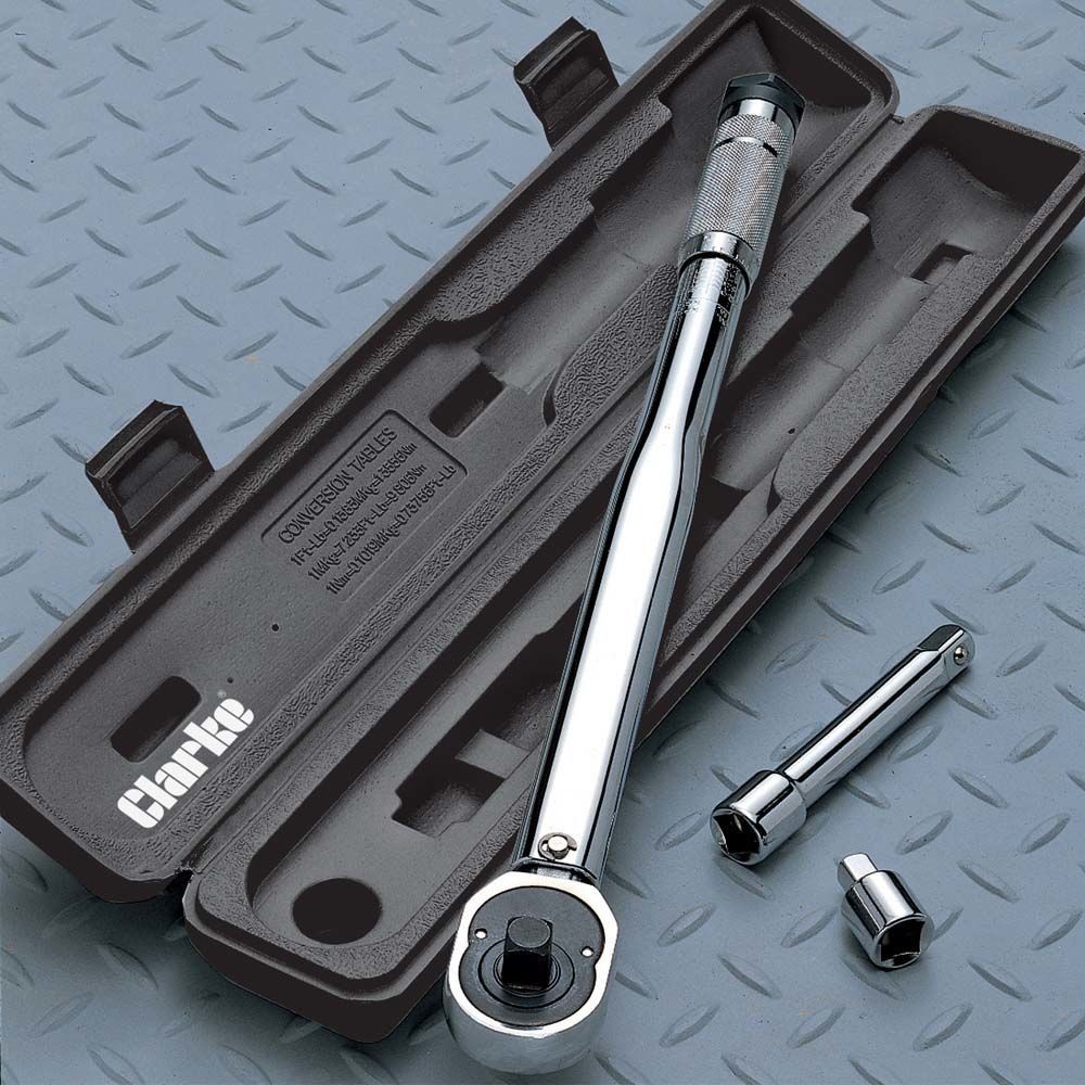 Clarke Clarke PRO414 - 1/2" Drive Reversible Head Torque Wrench - Image 1